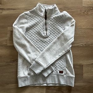 L. L. Bean Quilted 1/4 Zip Jacket